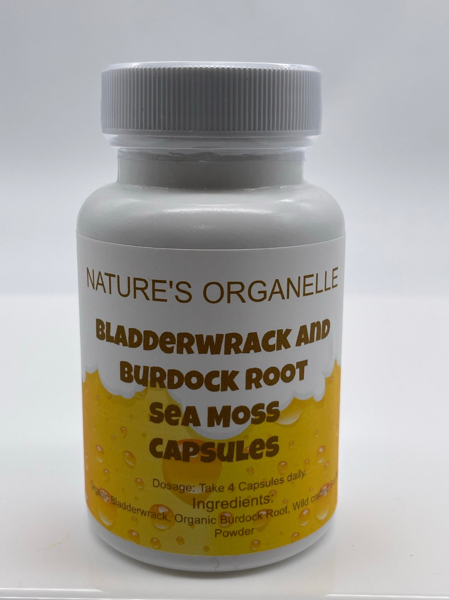 Sea Moss Gel w/Bladderwrack and Burdock Root Blend