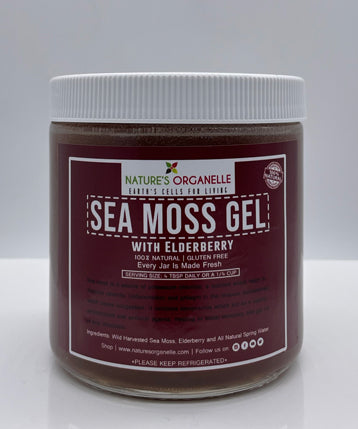 Sea Moss Gel w/ Elderberry Blend