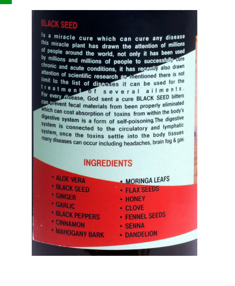 Black Seed Bitters