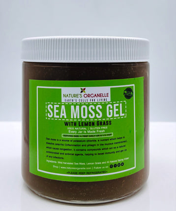 Sea Moss Gel w/ Lemongrass