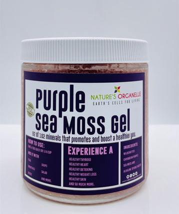 Wildcrafted Purple Sea Moss Gel